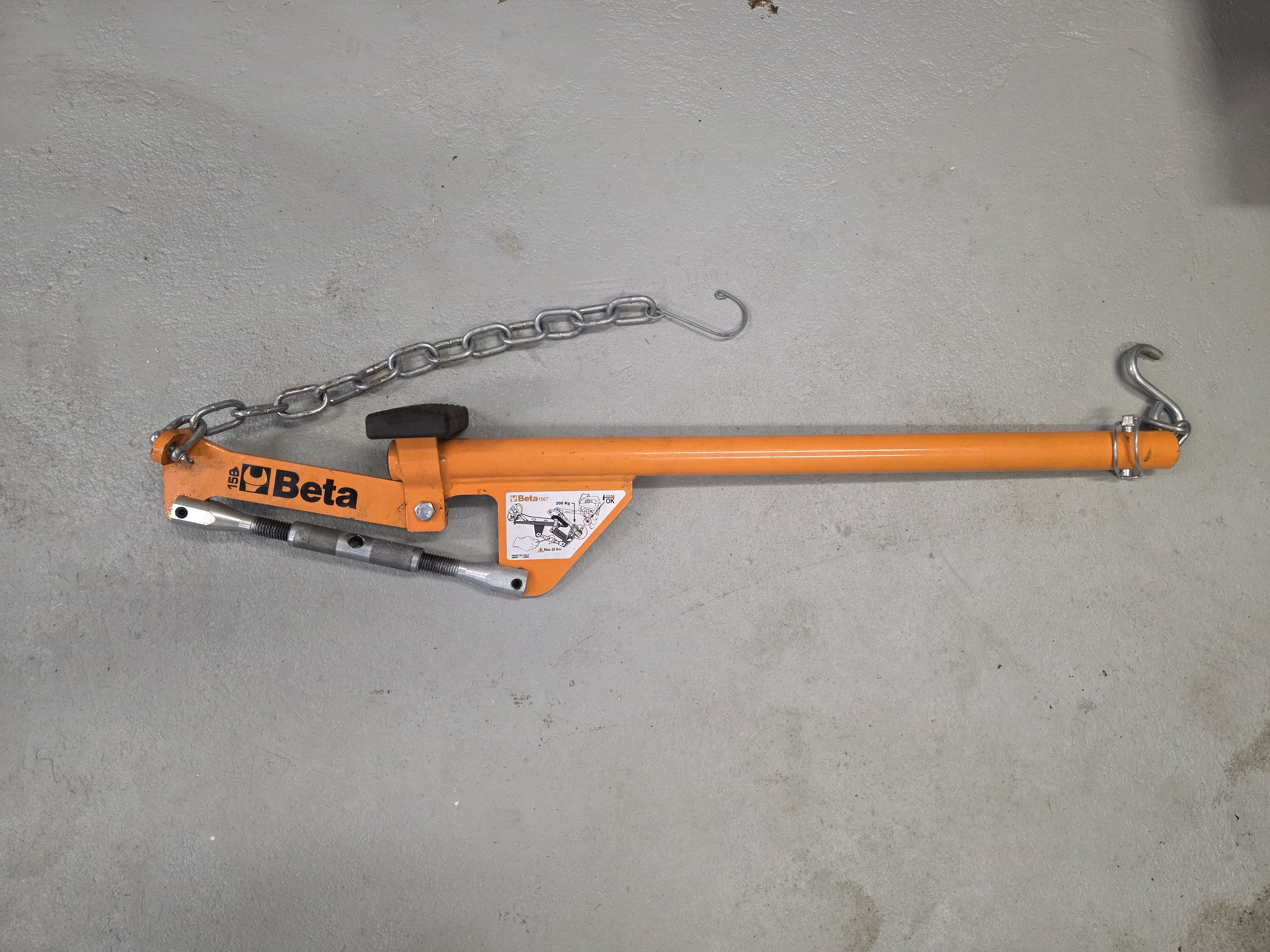 Beta - länkarmspress - verktyg för att pressa ned länkarm/bärarm på bil! 