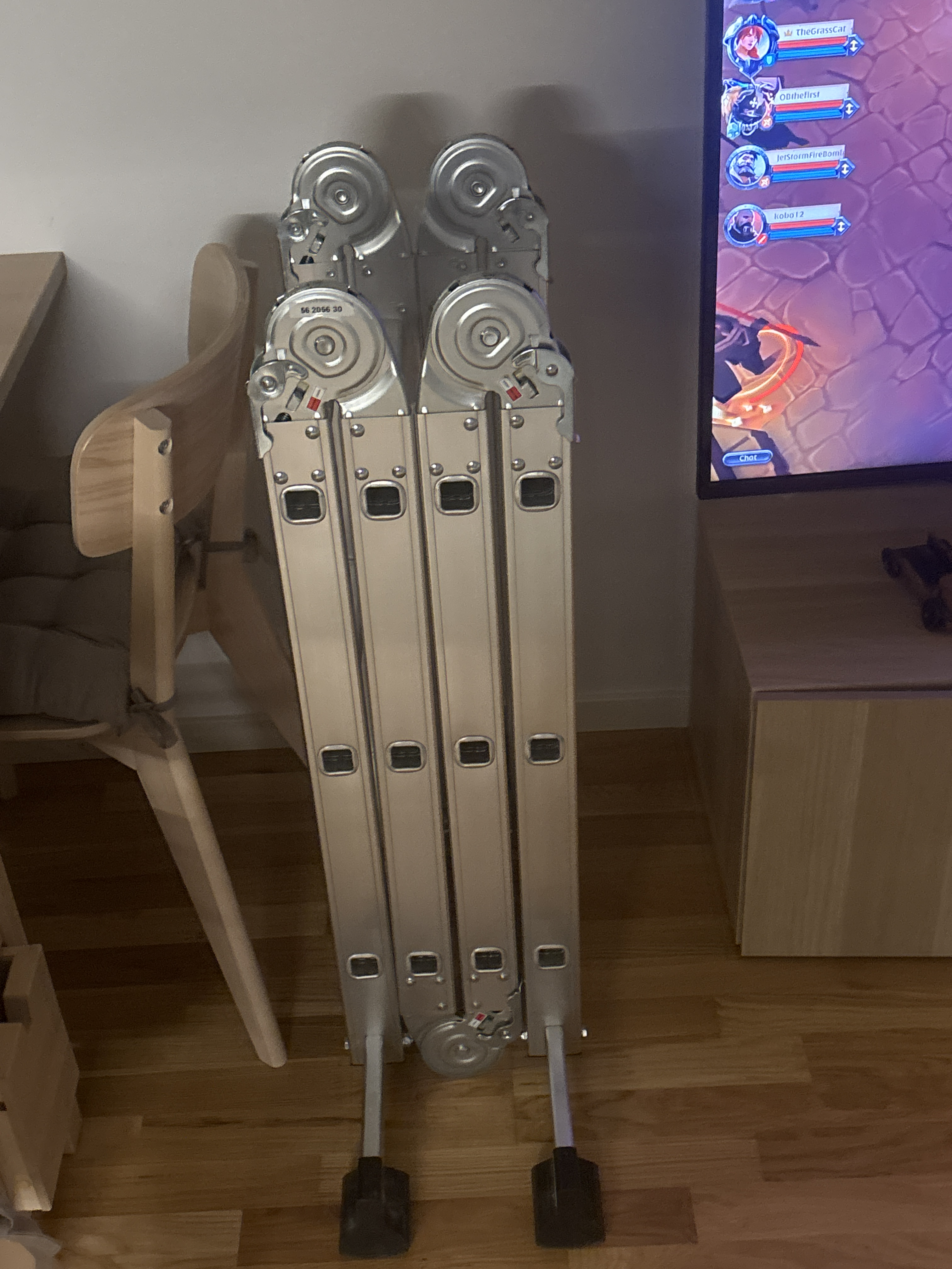 Stege, högsta längd 150 cm