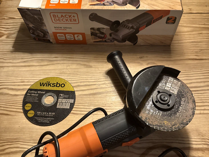 Vinkelslip black decker