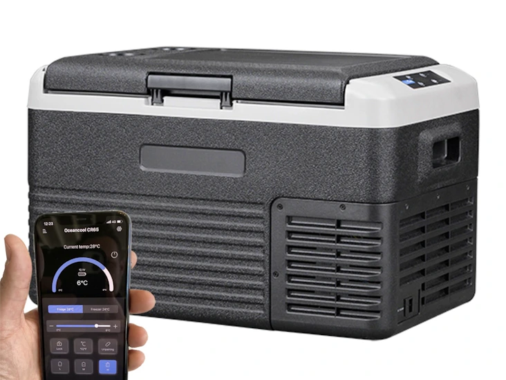 ❄️ kompressorkylbox ocean cool 30l – perfekt för camping, roadtrip & båt 🚐⛵