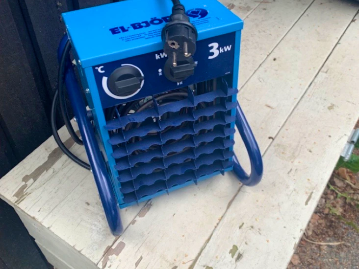 2st värme fläktar.