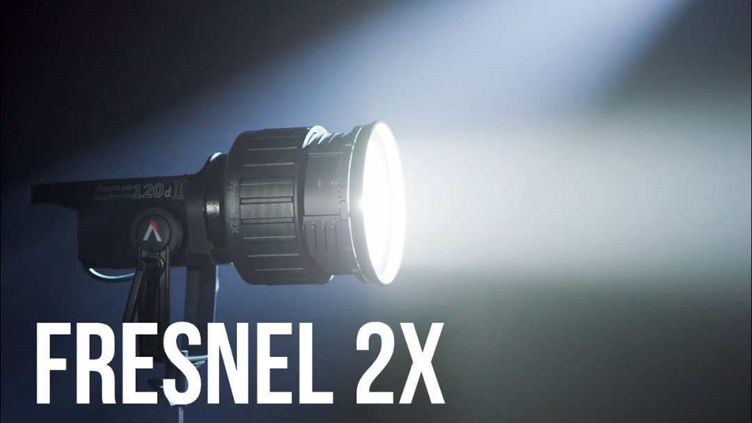 Aputure fresnel 2x