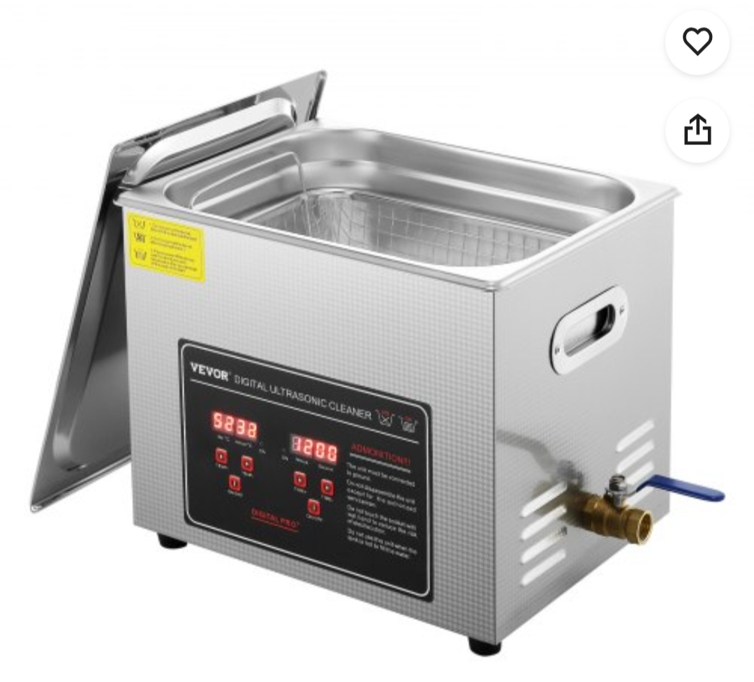 Ultraäänipesuri 10l