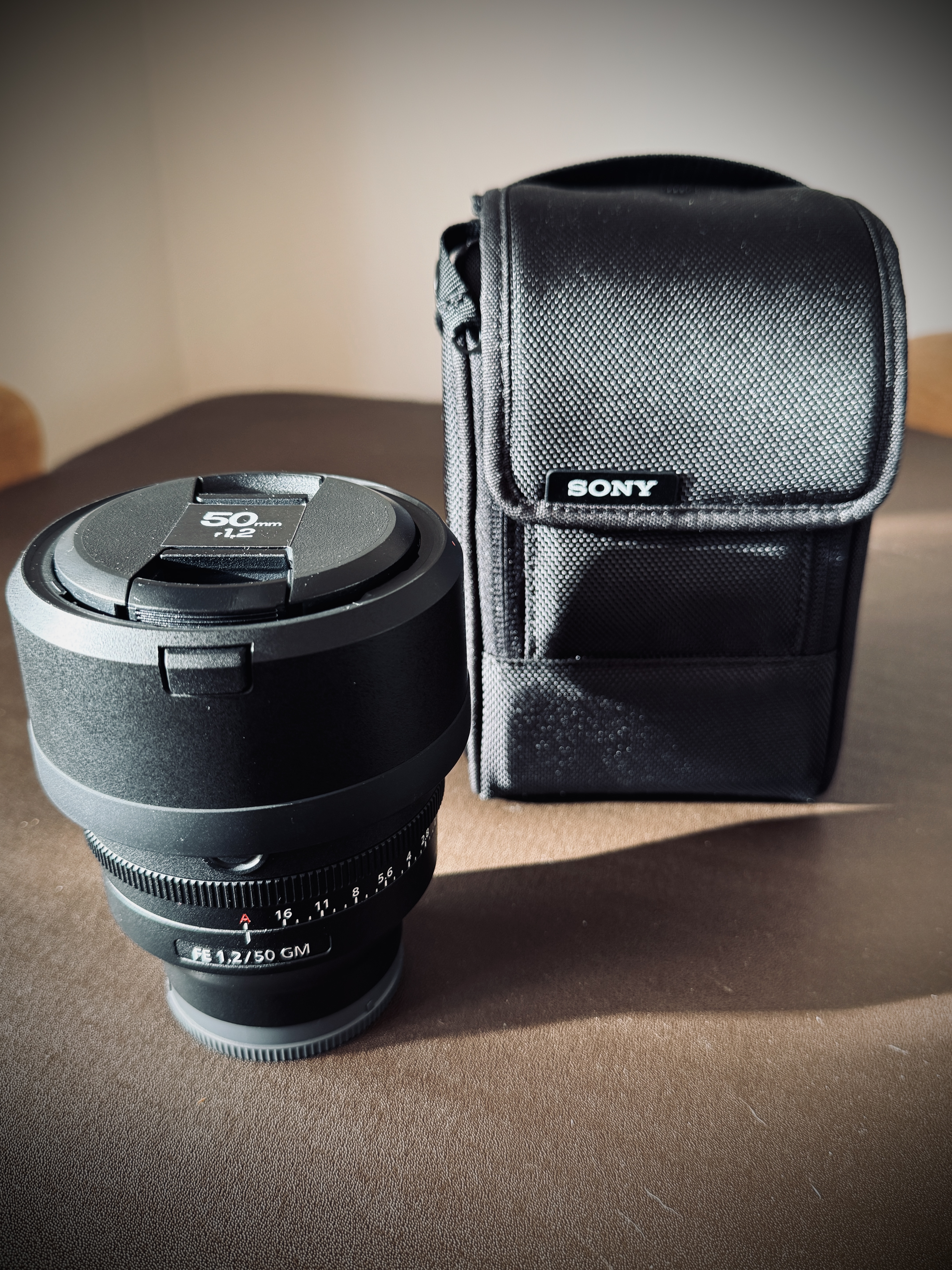 Sony g-master 50mm f1.2 lens