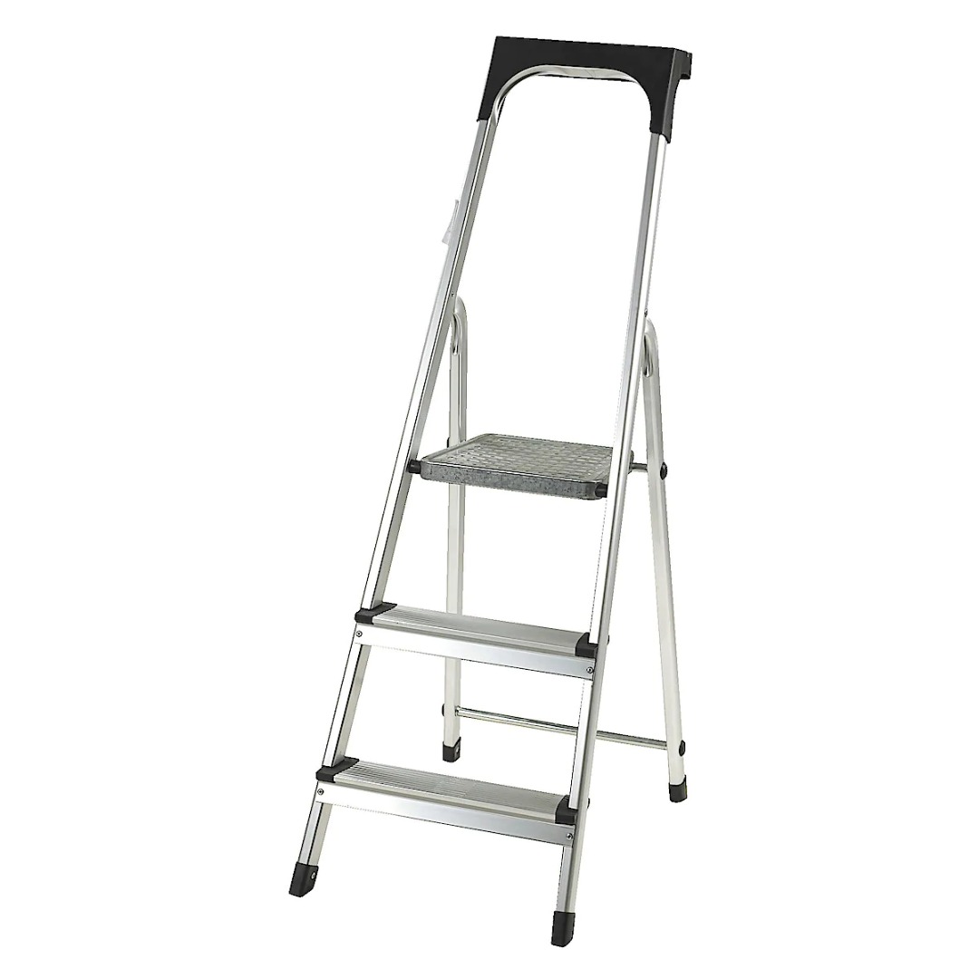 Trappstege i aluminium, 3 steg