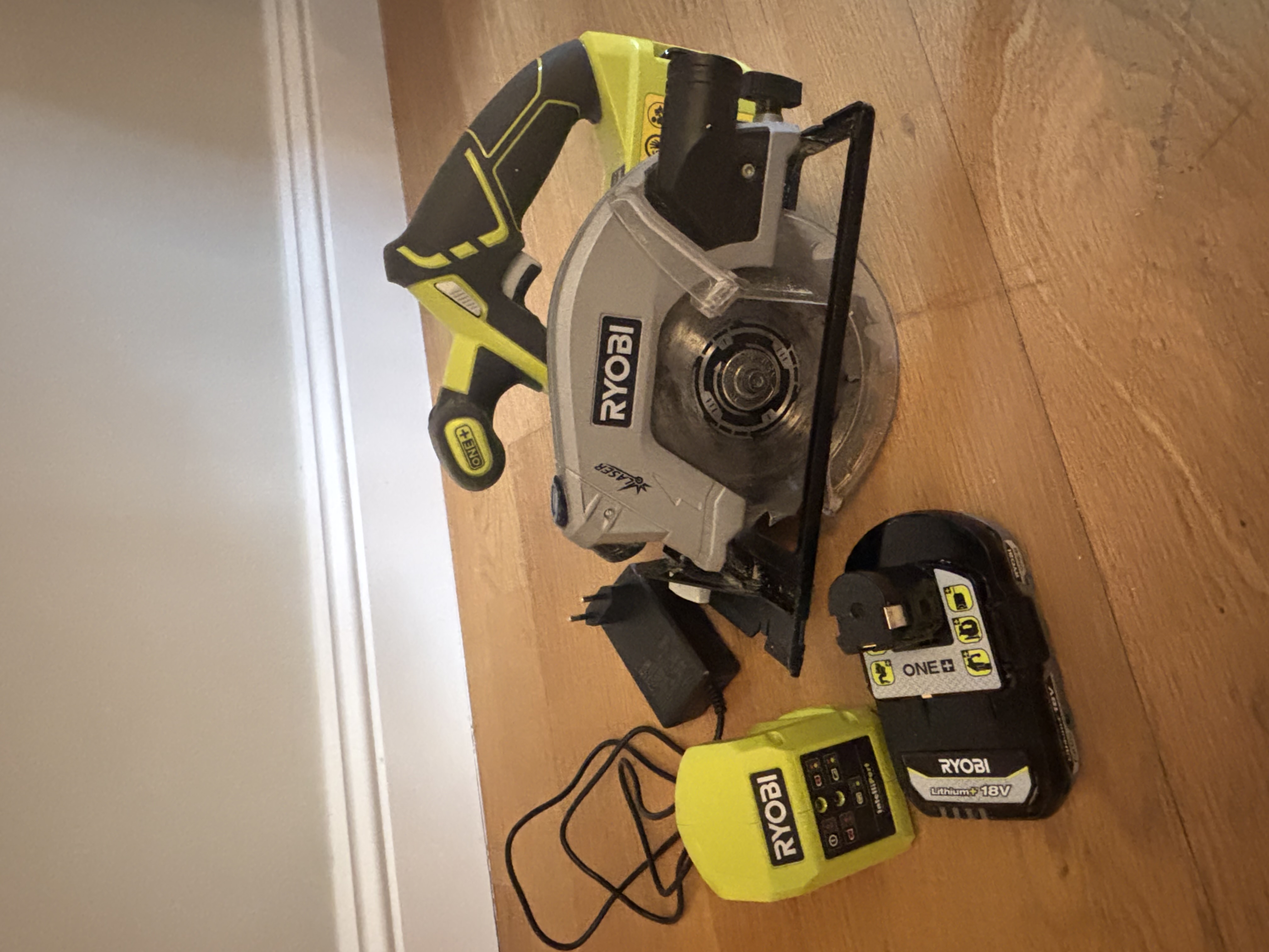 Ryobi cirkelsåg 18v 