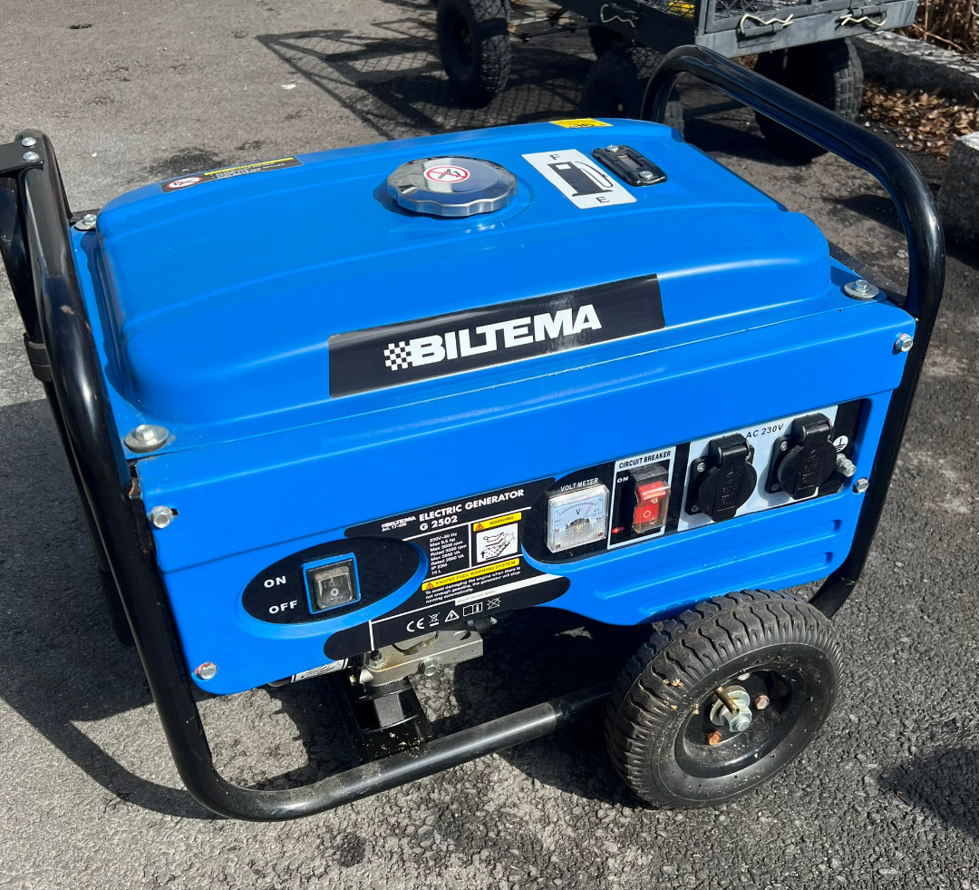 Biltema g2502 2,5kva