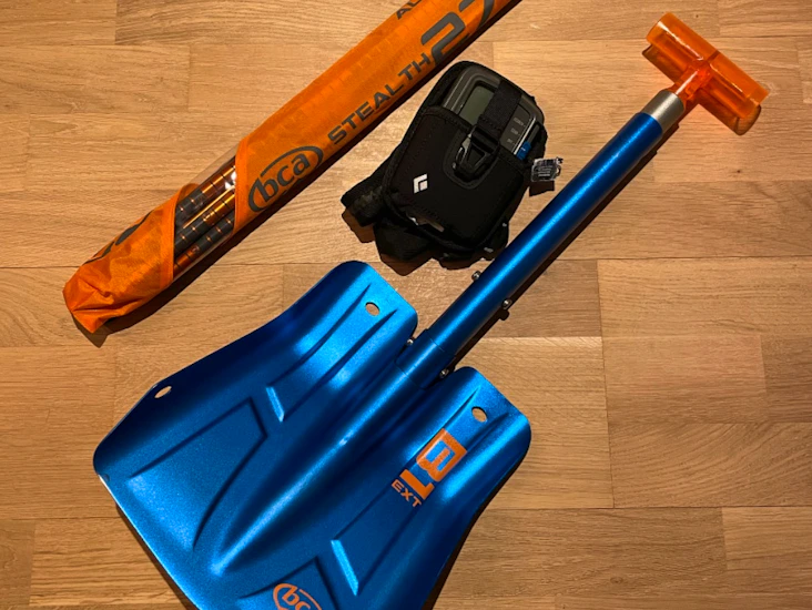 Komplett lavinpaket med modern transceiver