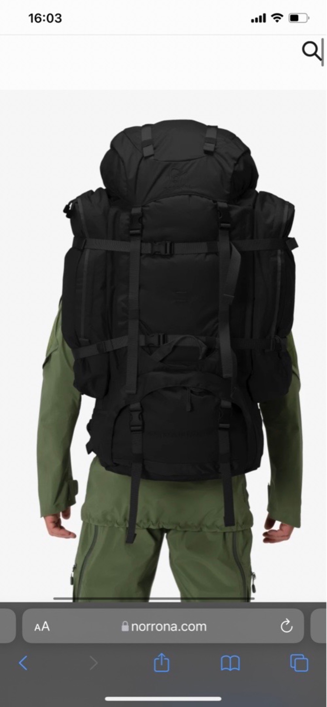 Norrøna recon syncroflex 125l