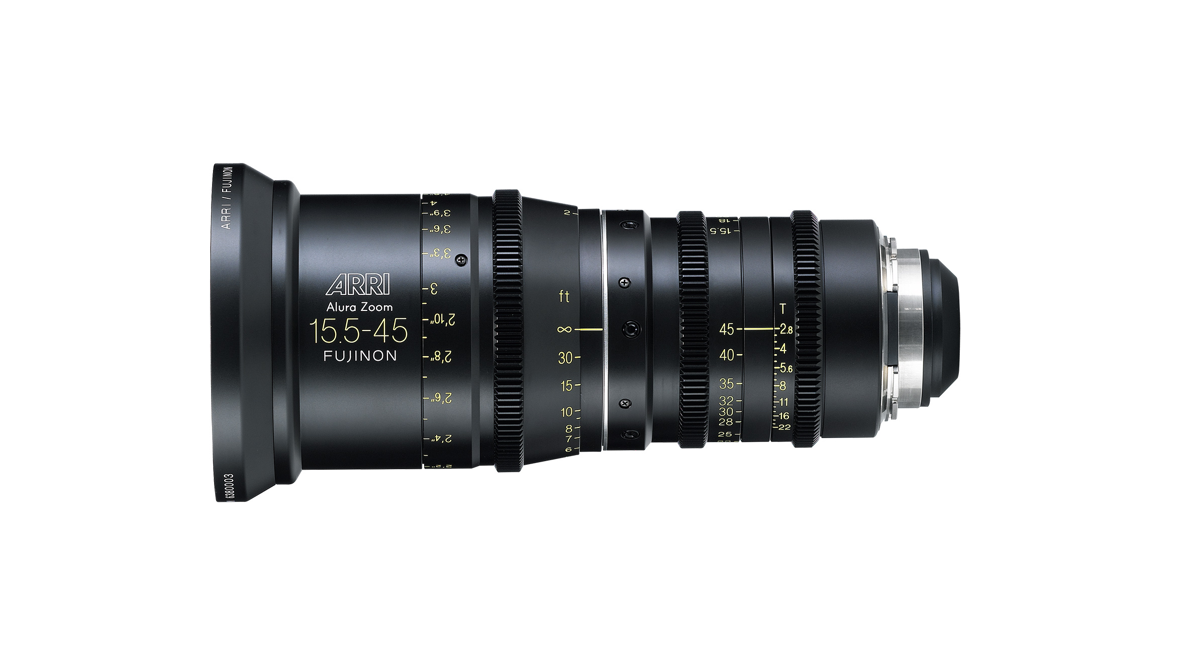 Arri x fujinon alura 15.5mm - 45mm zoom lens