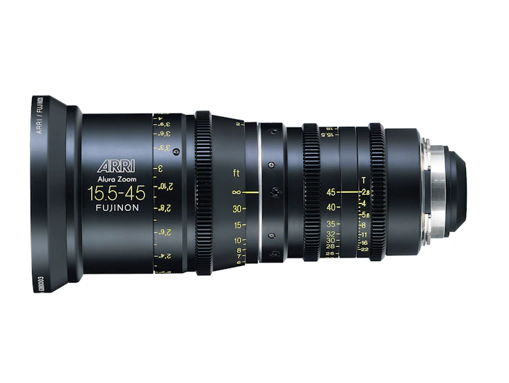Arri x fujinon alura 15.5mm - 45mm zoom lens