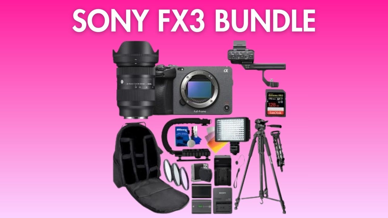 Sony fx3 bundle