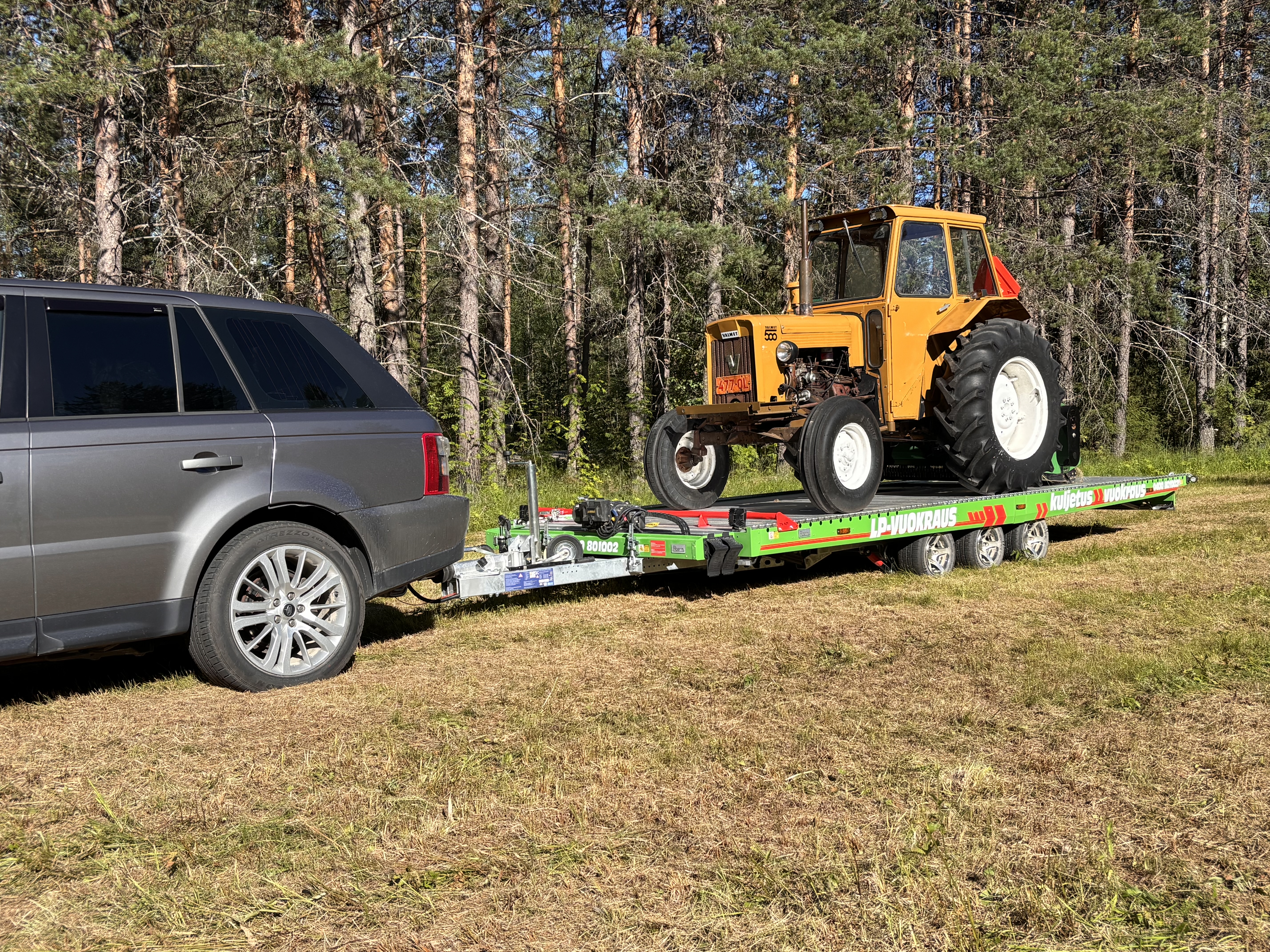 Lavettiperäkärry 3500kg