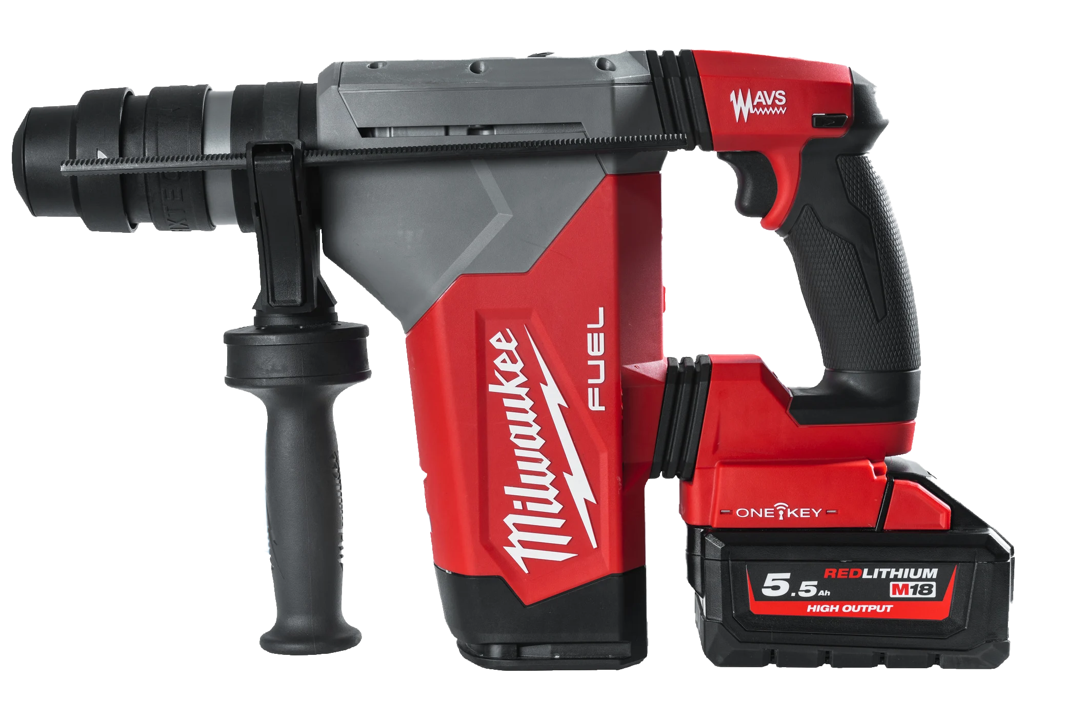 Kraftig sds-plus borhammer (inkl batteri) – milwaukee m18 onefhpx-552x