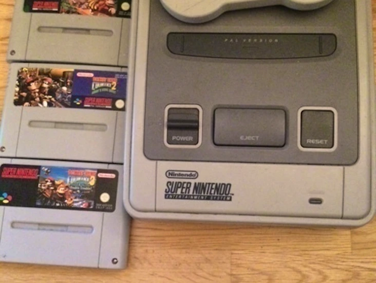Supernintendo (donkey kong country 1-3)