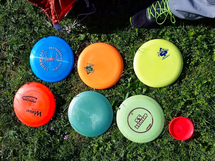 Frisbee discer til discgolf og ultimate