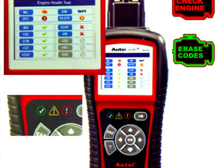 Bildiagnoseverktøy autel autolink al519