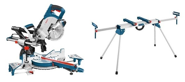 Bosch kapp-/gjerdesag med sagbord
