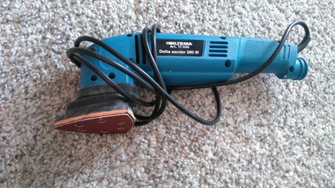 Slipemaskin , hjørne sliper