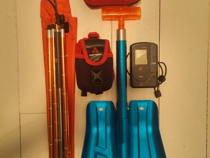 Skredsett og ryggsekk