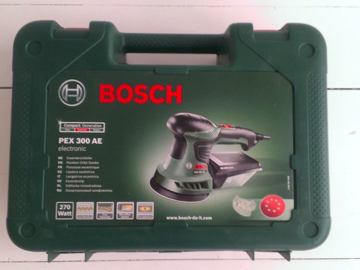 Slipemaskin, eksentersliper, bosch