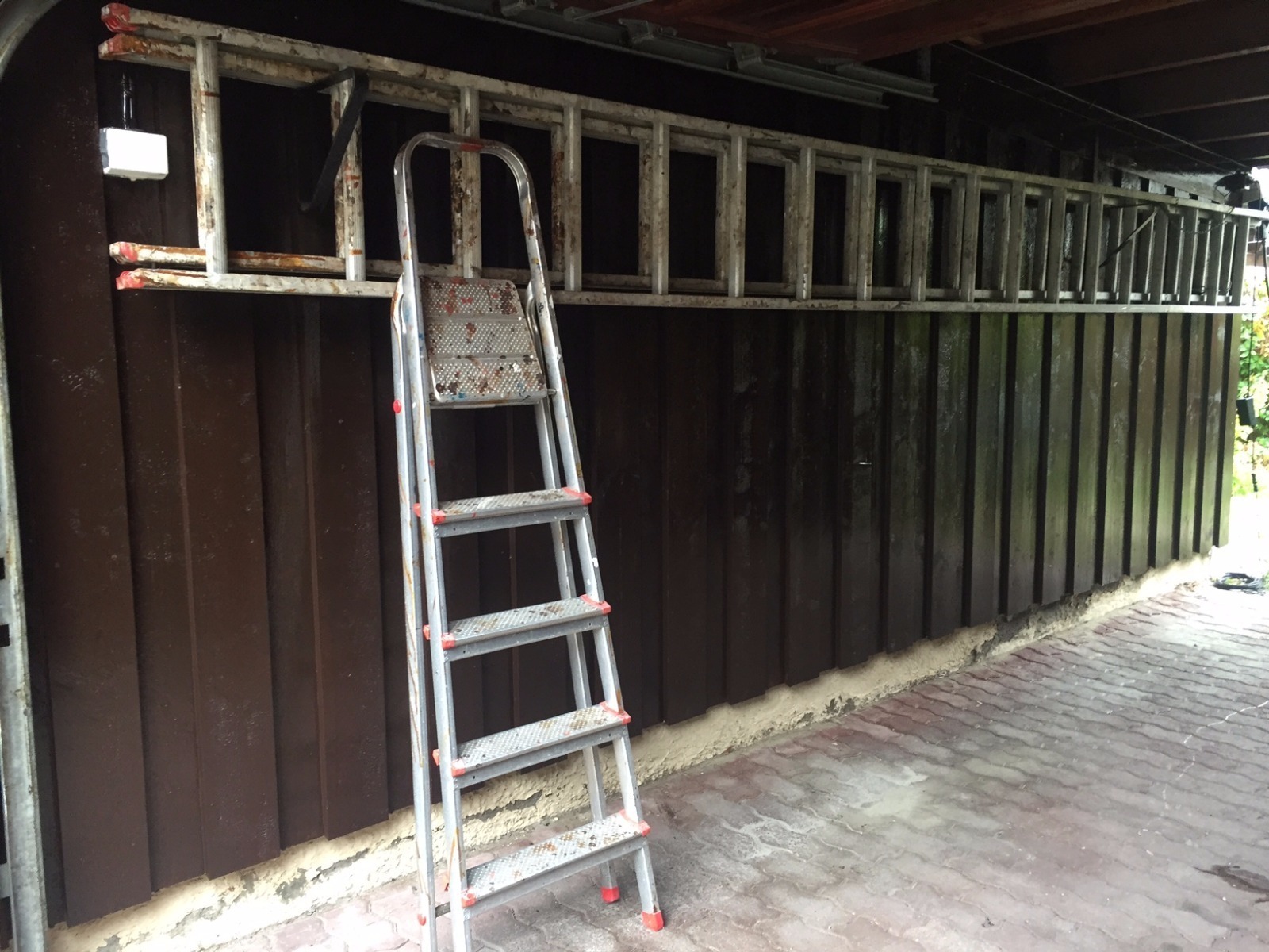 Stige 5-8 meter + gardintrapp