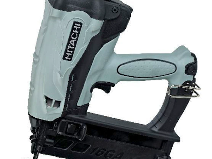 Gassdrevet spiker-/dykkertpistol til lister o.l. innvendig.