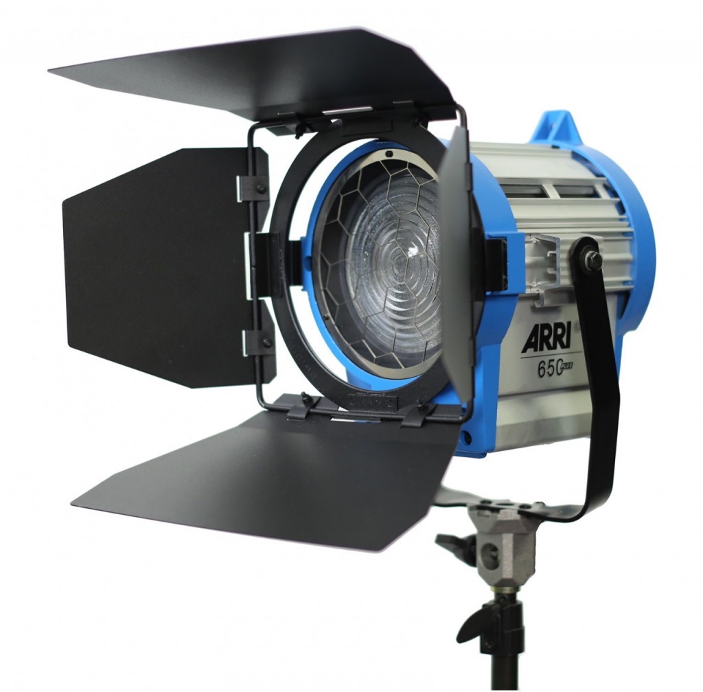 Arri 650 watt fresnel sett 2 stk