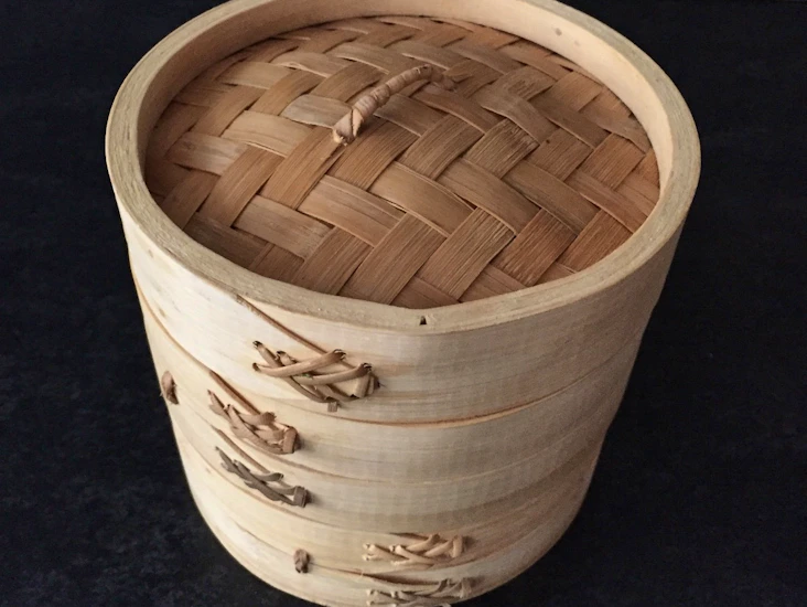 Bambuskurv til pannekaker eller dumplings