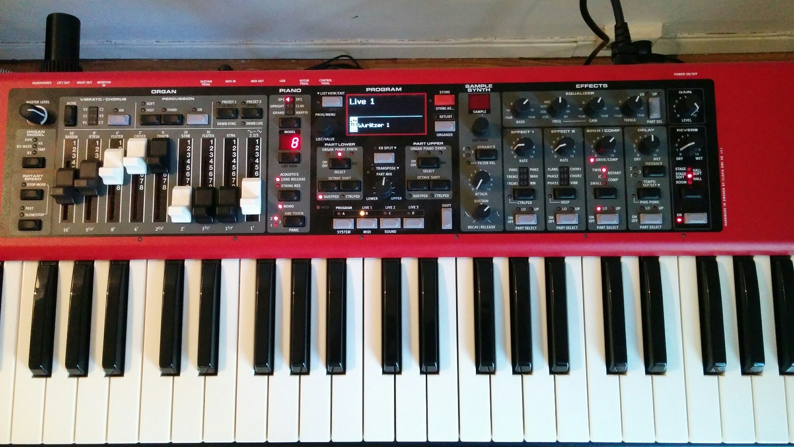 Nord electro 5d - 61 - med ekstra utstyr