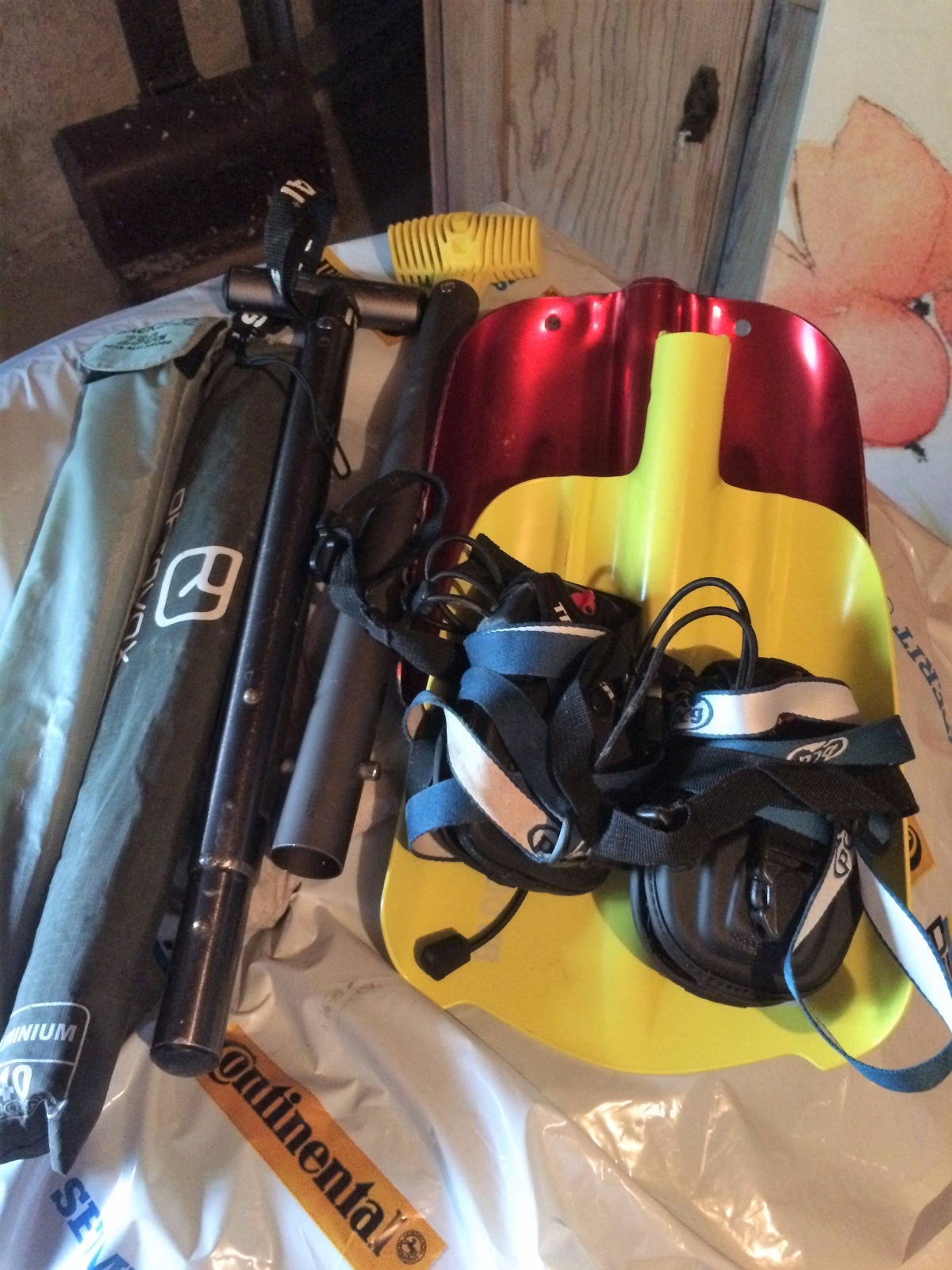 Skredutstyr x 2 (søker, spade, stang)