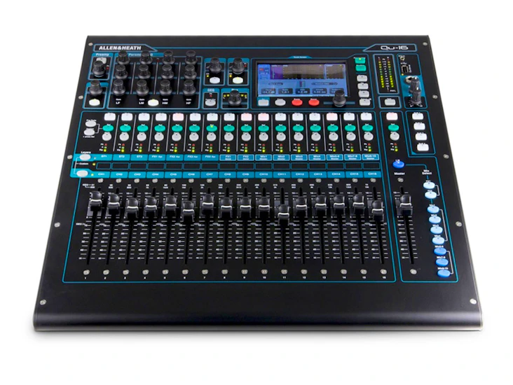 Lydmikser allen&heath qu16 digital mikser inkl multikabel