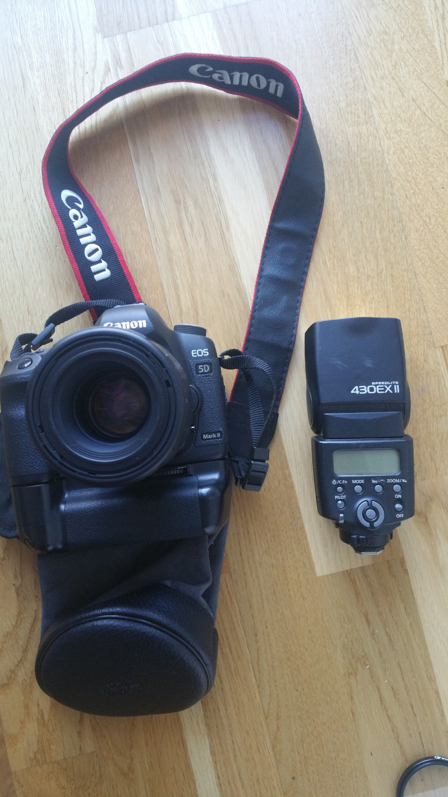 Canon 5d mark 2 med objektiver