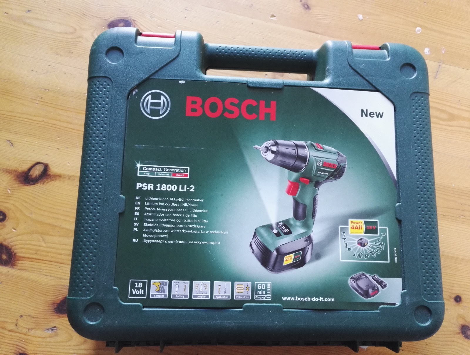 Drill, boch 1800 li-2