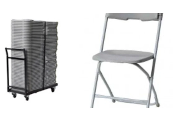 100 stoler klappstoler feststoler