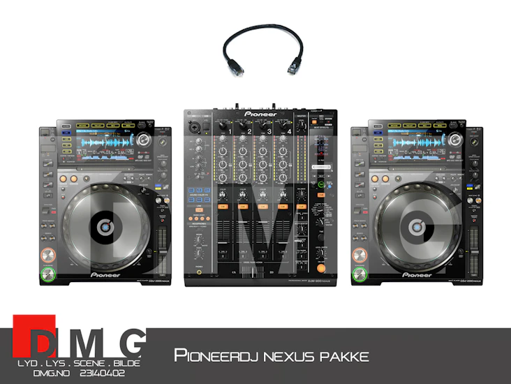 Pioneer nexus dj kit dj flight 2000nxs 900nxs