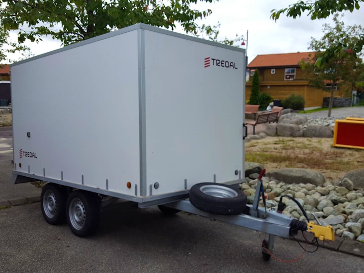 Tredal skaphenger/mc transport 1000kg last