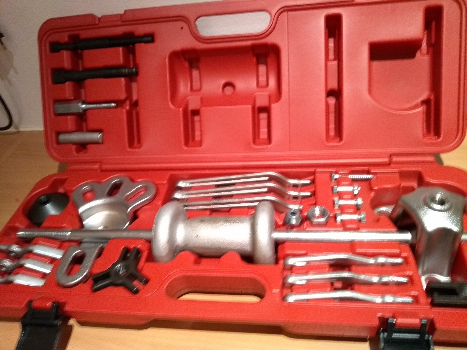 Glidehammer/avdrager sett