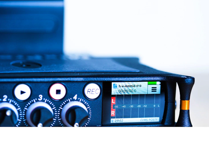 Sound devices mixpre-6 med batteri til 12 timers opptak