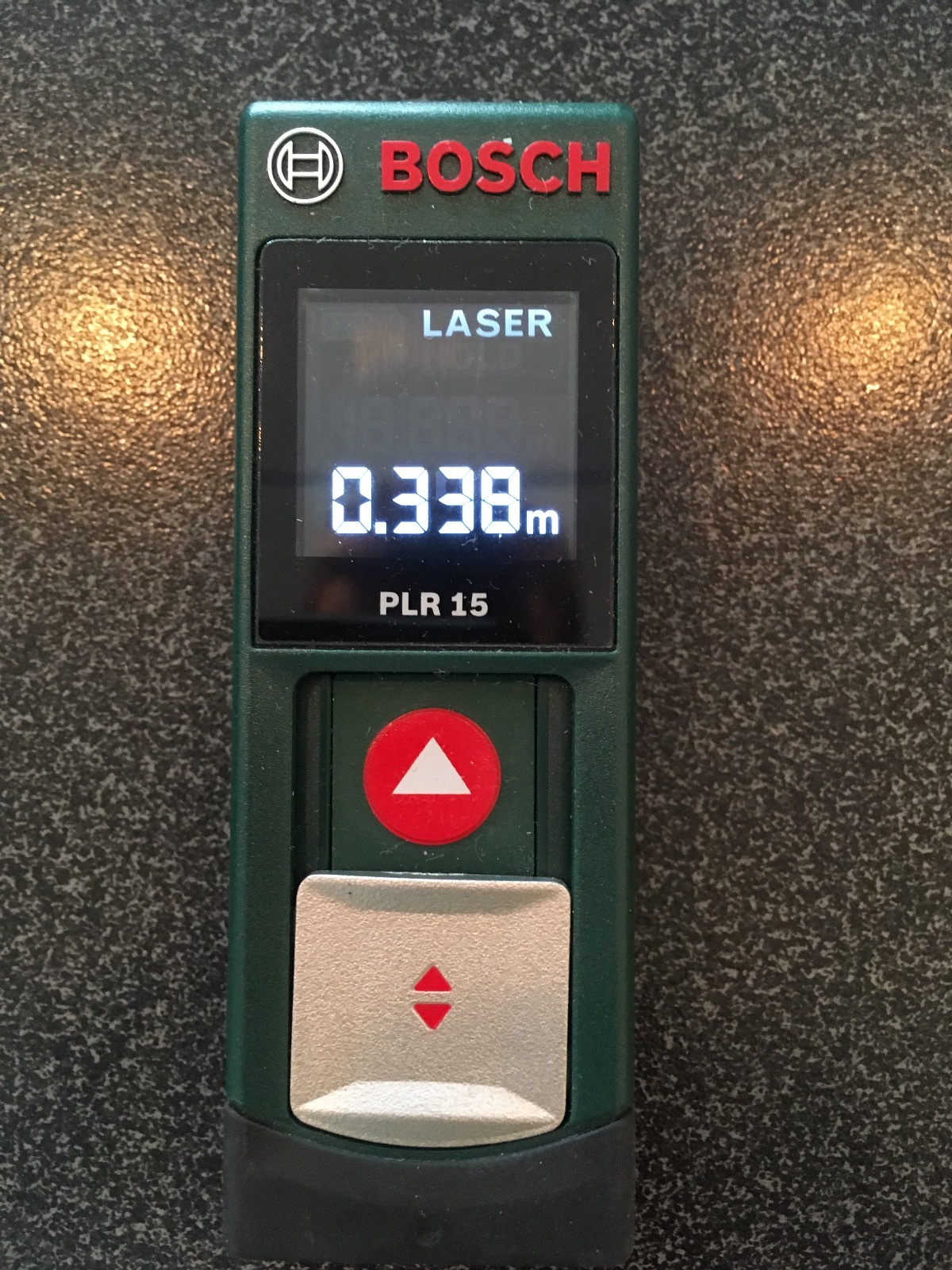 Avstandsmåler: lasermåler bosch plr 15