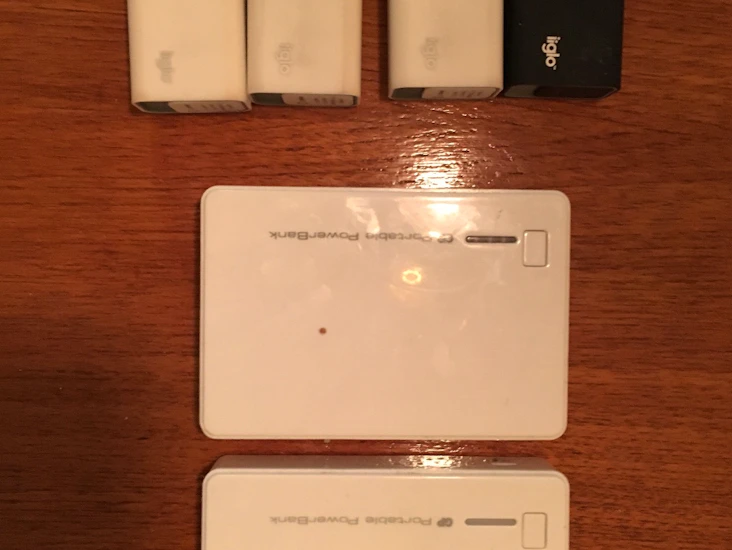 Lade dingser: powerbanks til langtur