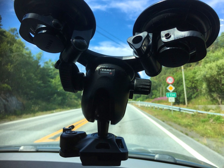 Manfrotto car mount / bil mount / bil rigg