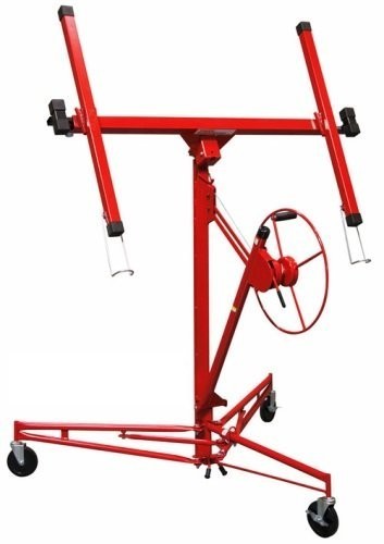 Gipsplate heis - å gipse for en mann er  ikke noe problem.