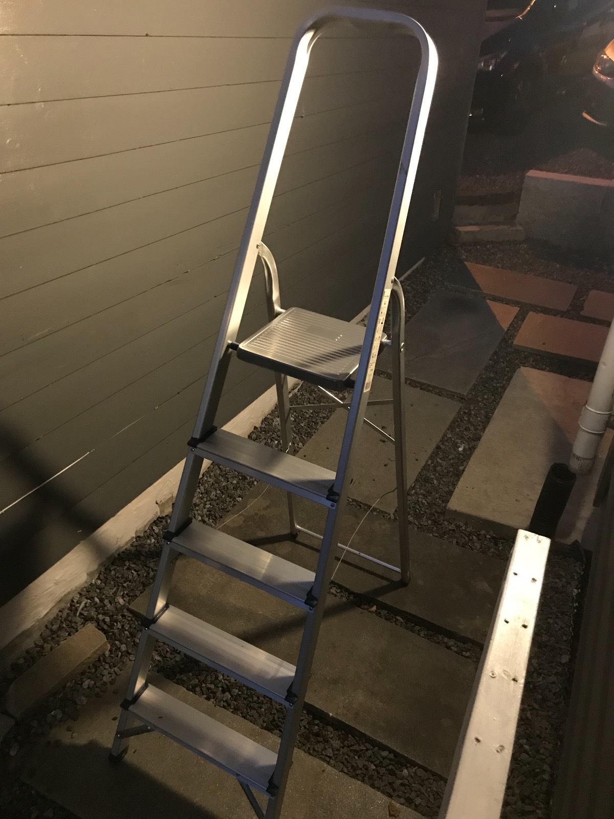 Gardintrapp / trappestige 5-trinns nor-step