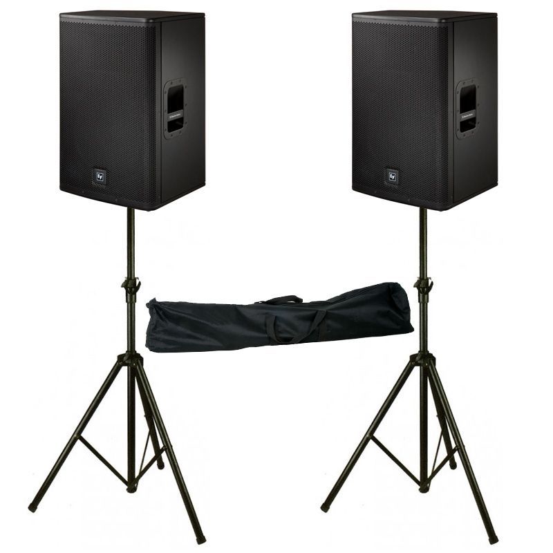 2 x electro-voice elx115p - 15" aktiv høyttaler