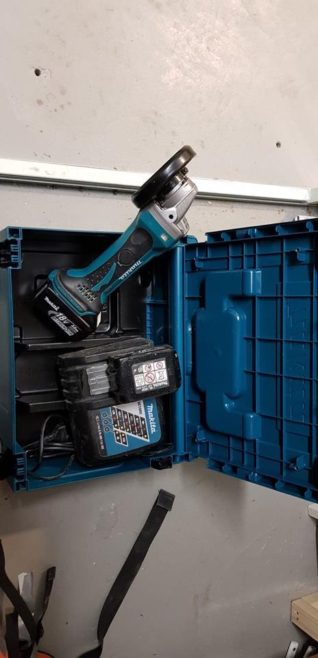 Makita vinkelsliper 18 volt