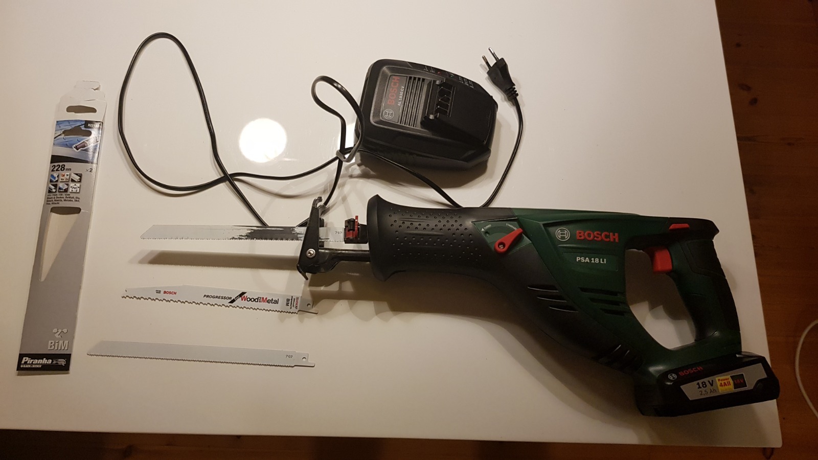 Bajonettsag - bosch psa 18 li