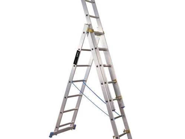 Kombistige/gardintrapp 5m (3-delt, 3x8trinn)