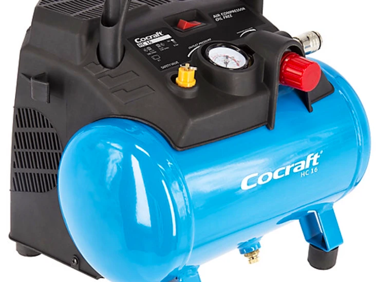 Kompressor (liten): perfekt til spikerpistol