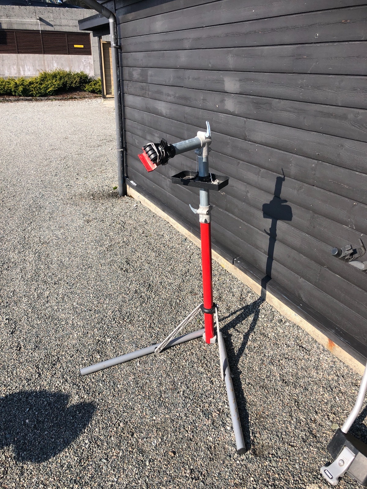 Mekkestativ til sykkel